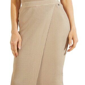 Guess Beige Sweater Skirt